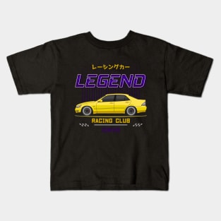 Tuner Yellow IS 200 IS 300 JDM Kids T-Shirt